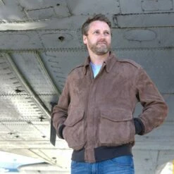 Cockpit USA Gentlemen’s Cedar A-2 Flight Jacket Z21H100 10 Cockpit USA Gentlemen’s Cedar A-2 Flight Jacket Z21H100 -Bison Trading Shop cockpit z21h100 4