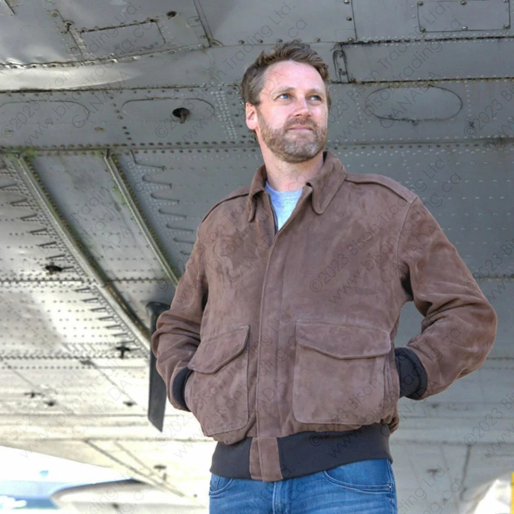 Cockpit USA Gentlemen’s Cedar A-2 Flight Jacket Z21H100 6 Cockpit USA Gentlemen’s Cedar A-2 Flight Jacket Z21H100 - Image 4