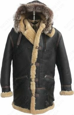 Cockpit USA B-7 Aleutian WWII Sheepskin Parka Z21M035