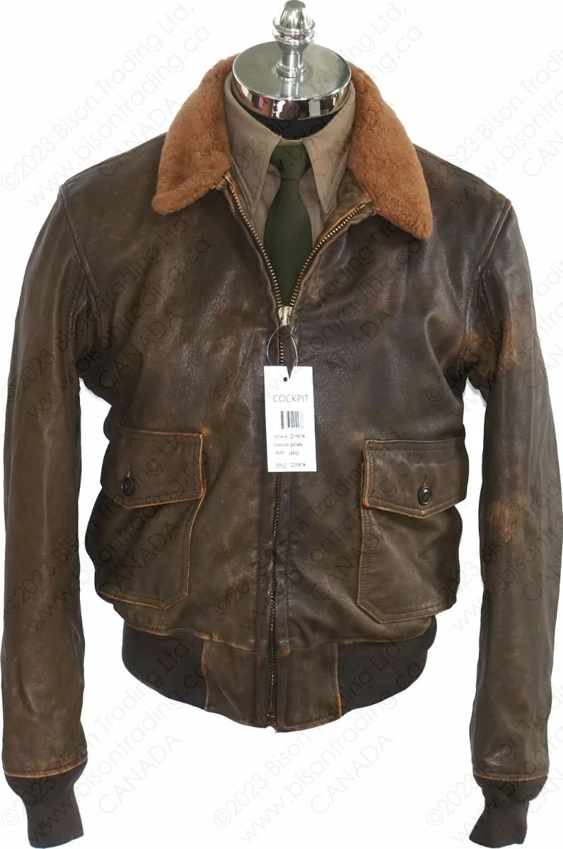 Cockpit USA Avenger G-1 Bomber Jacket © Z21P007 3 Cockpit USA Avenger G-1 Bomber Jacket © Z21P007