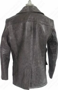 Cockpit USA Vintage Leather Naval Officer's Coat Z21P019 24 Cockpit USA Vintage Leather Naval Officer's Coat Z21P019 -Bison Trading Shop cockpit z21p019 2xl 13