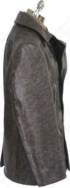 Cockpit USA Vintage Leather Naval Officer's Coat Z21P019 25 Cockpit USA Vintage Leather Naval Officer's Coat Z21P019 -Bison Trading Shop cockpit z21p019 2xl 14