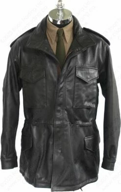 Cockpit USA Leather M-65 Field Jacket Z21S024G 26 Cockpit USA Leather M-65 Field Jacket Z21S024G -Bison Trading Shop cockpit z21s024g xl 15