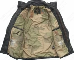 Cockpit USA Leather M-65 Field Jacket Z21S024G 34 Cockpit USA Leather M-65 Field Jacket Z21S024G -Bison Trading Shop cockpit z21s024g xl 23