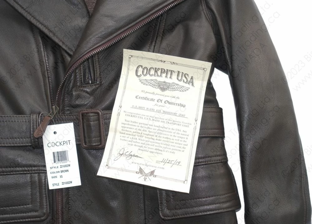 Cockpit USA Type M-69D Air Transport Coat Z21U022 22 Cockpit USA Type M-69D Air Transport Coat Z21U022 - Image 20