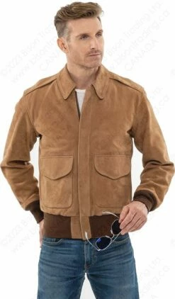 Cockpit USA Gentleman Pilot A-2 Flight Jacket Z21V024 14 Cockpit USA Gentleman Pilot A-2 Flight Jacket Z21V024 -Bison Trading Shop cockpit z21v024 20 1