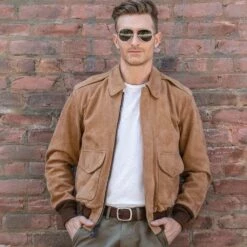 Cockpit USA Gentleman Pilot A-2 Flight Jacket Z21V024 16 Cockpit USA Gentleman Pilot A-2 Flight Jacket Z21V024 -Bison Trading Shop cockpit z21v024 20 2