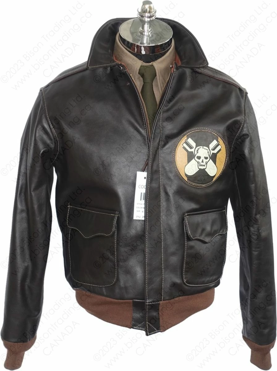 Cockpit USA Aces And Eights Flight Jacket Z21V029 7 Cockpit USA Aces And Eights Flight Jacket Z21V029 - Image 5