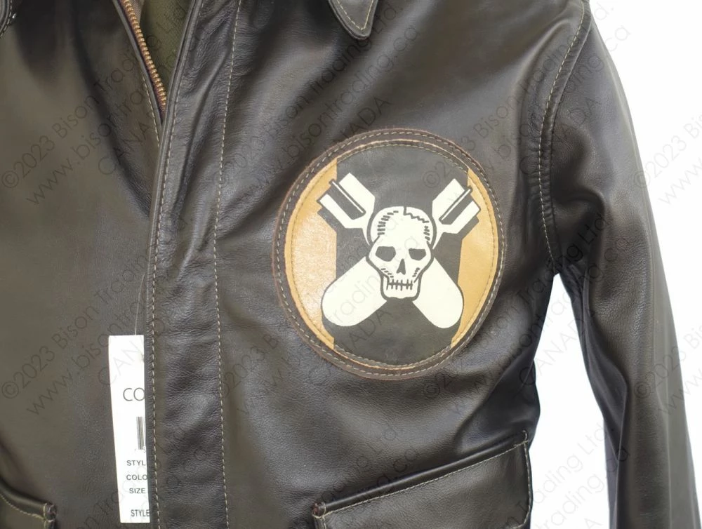 Cockpit USA Aces And Eights Flight Jacket Z21V029 11 Cockpit USA Aces And Eights Flight Jacket Z21V029 - Image 9