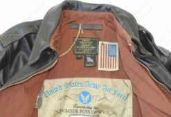 Cockpit USA Aces And Eights Flight Jacket Z21V029 40 Cockpit USA Aces And Eights Flight Jacket Z21V029 -Bison Trading Shop cockpit z21v029 40 30