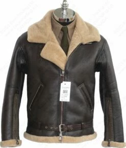 Cockpit USA RAF Fighter Weight Sheepskin Bomber Jacket Z21W010 - 2023 New Edition