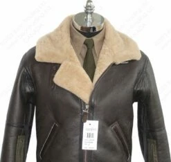 Cockpit USA RAF Fighter Weight Sheepskin Bomber Jacket Z21W010 - 2023 New Edition 29 Cockpit USA RAF Fighter Weight Sheepskin Bomber Jacket Z21W010 - 2023 New Edition -Bison Trading Shop cockpit z21w010 23 38 18