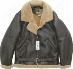 Cockpit USA RAF Fighter Weight Sheepskin Bomber Jacket Z21W010 - 2023 New Edition 32 Cockpit USA RAF Fighter Weight Sheepskin Bomber Jacket Z21W010 - 2023 New Edition -Bison Trading Shop cockpit z21w010 23 38 21