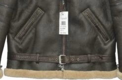 Cockpit USA RAF Fighter Weight Sheepskin Bomber Jacket Z21W010 - 2023 New Edition 41 Cockpit USA RAF Fighter Weight Sheepskin Bomber Jacket Z21W010 - 2023 New Edition -Bison Trading Shop cockpit z21w010 23 38 30