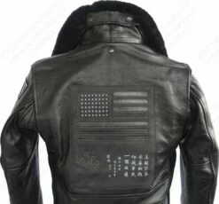 Cockpit USA Bogard By Mike B X Stealth Top Gun Bomber Jacket Z21W106 35 Cockpit USA Bogard By Mike B X Stealth Top Gun Bomber Jacket Z21W106 -Bison Trading Shop cockpit z21w106 s 24