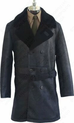 Cockpit USA The Highview Shearling Trench Z21W108