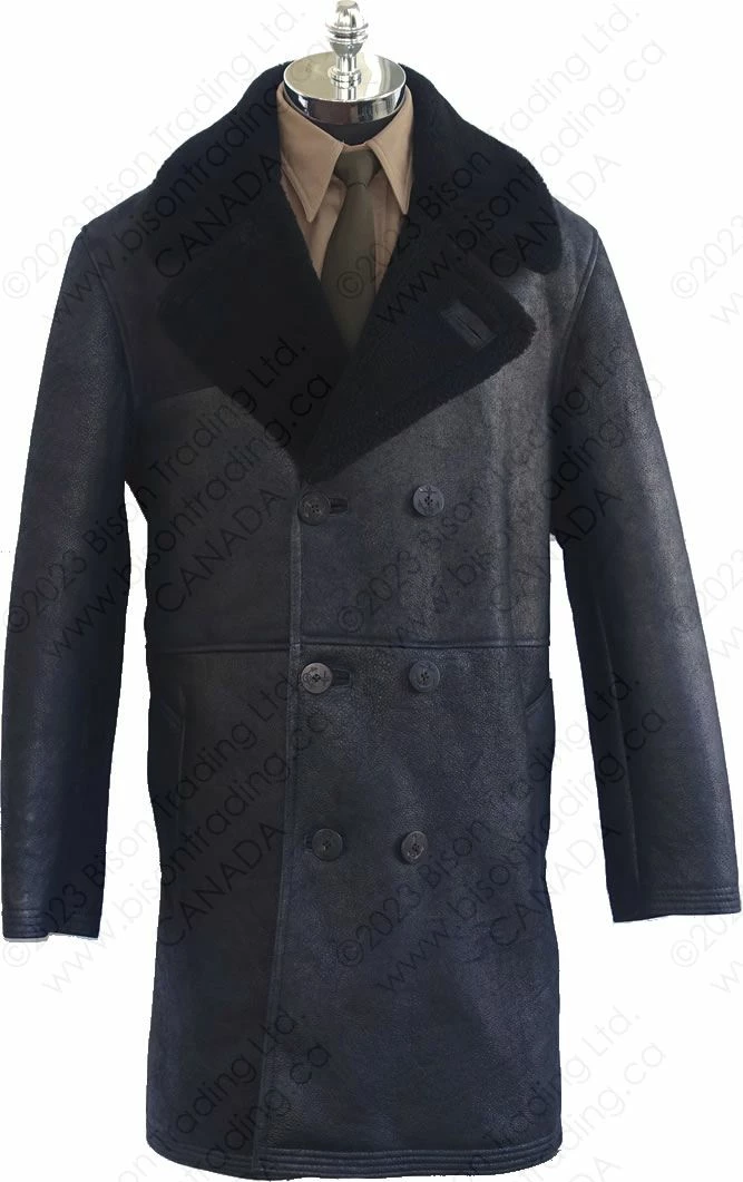 Cockpit USA The Highview Shearling Trench Z21W108 4 Cockpit USA The Highview Shearling Trench Z21W108 - Image 2