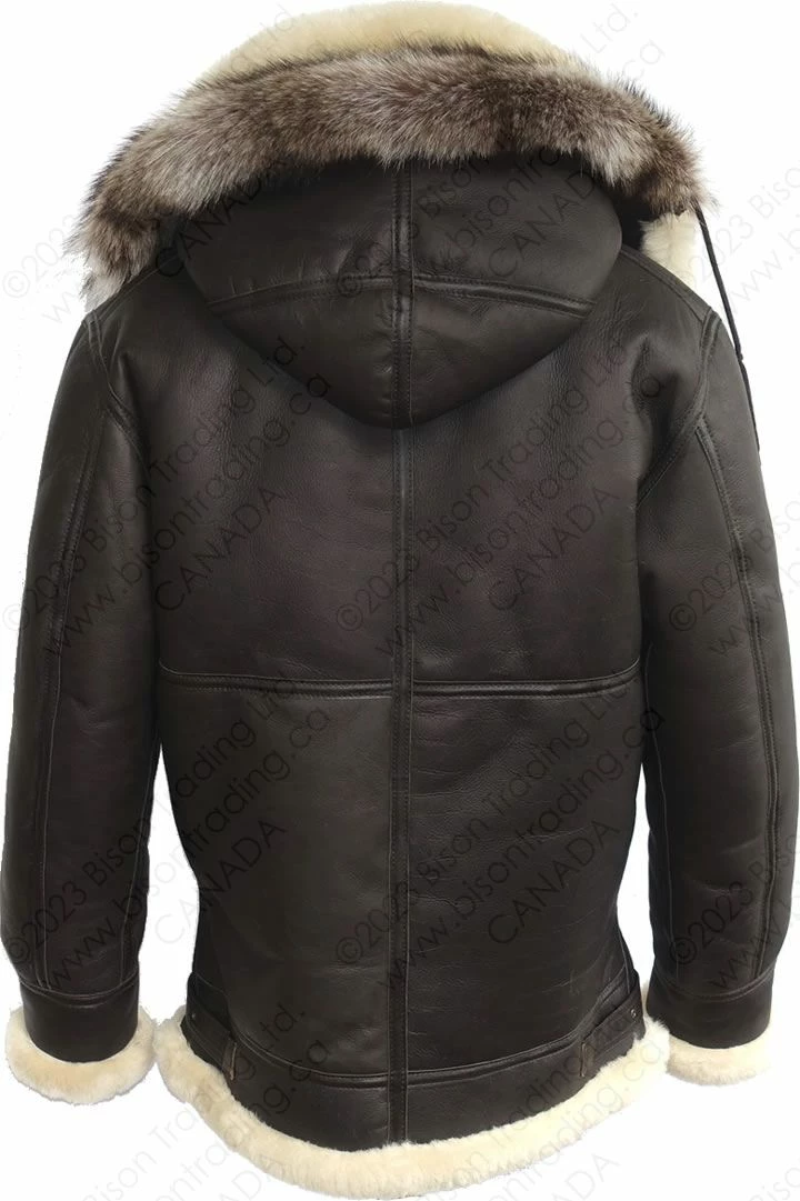 Cockpit USA The Dakota Hooded B3 Coat Z21X015 5 Cockpit USA The Dakota Hooded B3 Coat Z21X015 - Image 3