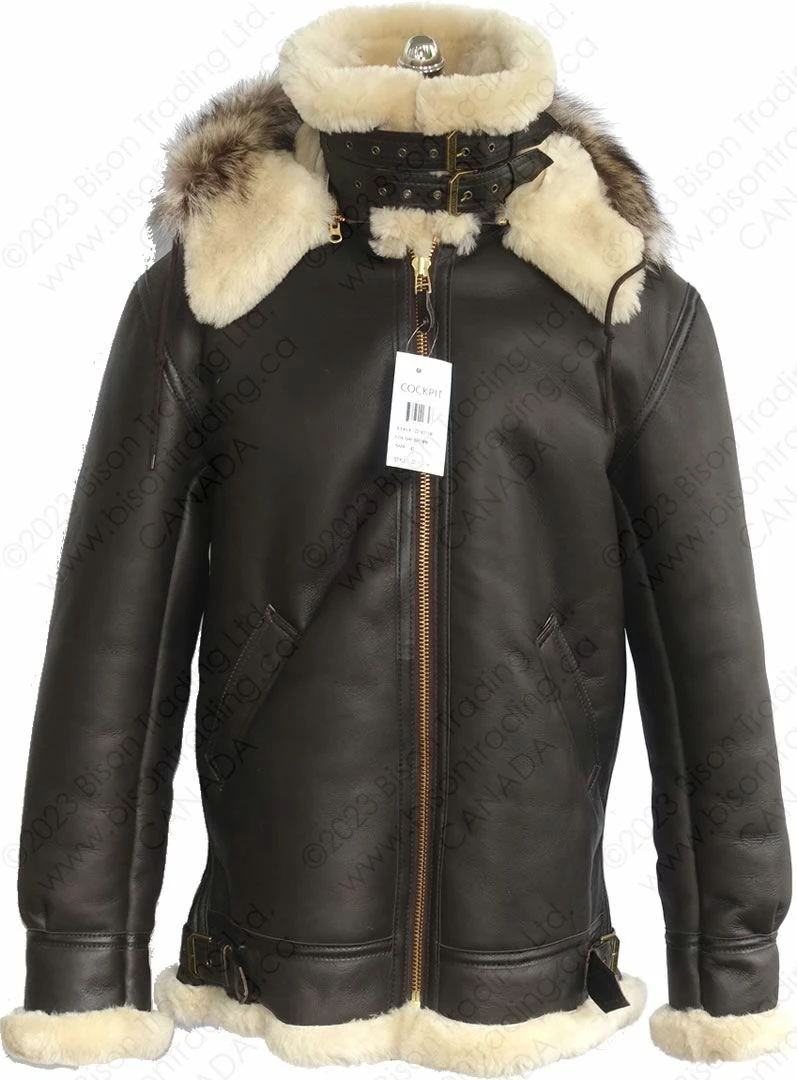 Cockpit USA The Dakota Hooded B3 Coat Z21X015 9 Cockpit USA The Dakota Hooded B3 Coat Z21X015 - Image 7