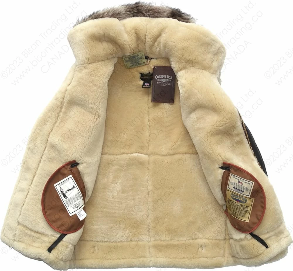 Cockpit USA The Dakota Hooded B3 Coat Z21X015 15 Cockpit USA The Dakota Hooded B3 Coat Z21X015 - Image 13