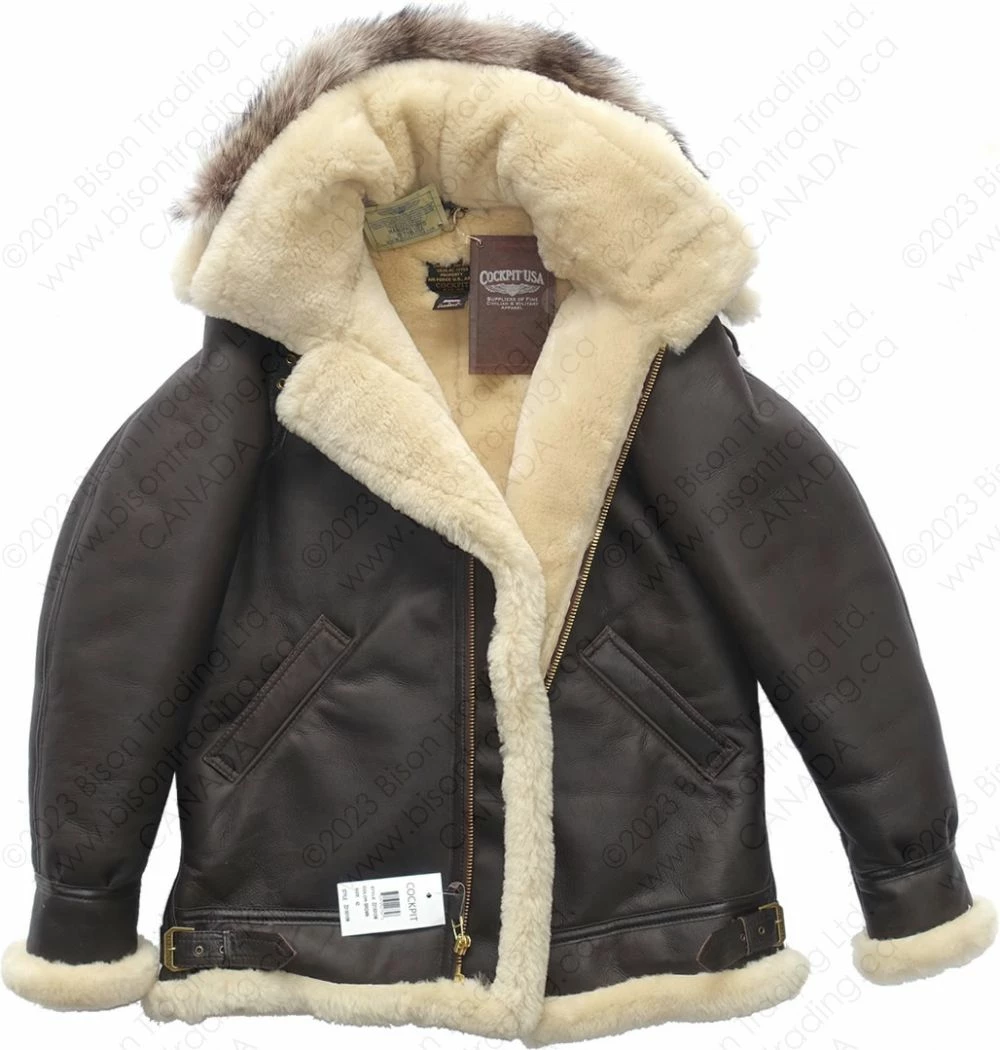 Cockpit USA The Dakota Hooded B3 Coat Z21X015 18 Cockpit USA The Dakota Hooded B3 Coat Z21X015 - Image 16