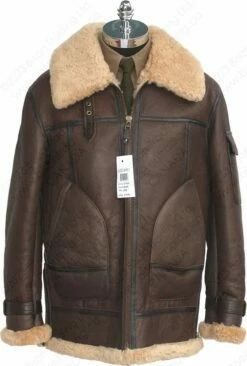 Cockpit USA Super Fortress Sheepskin Jacket Z21Y002 40 Cockpit USA Super Fortress Sheepskin Jacket Z21Y002 -Bison Trading Shop cockpit z21y002 l 11
