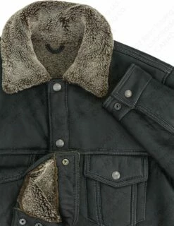 Cockpit USA The Sheepskin Midnight Trucker Z21Z009 10 Cockpit USA The Sheepskin Midnight Trucker Z21Z009 -Bison Trading Shop cockpit z21z009 4