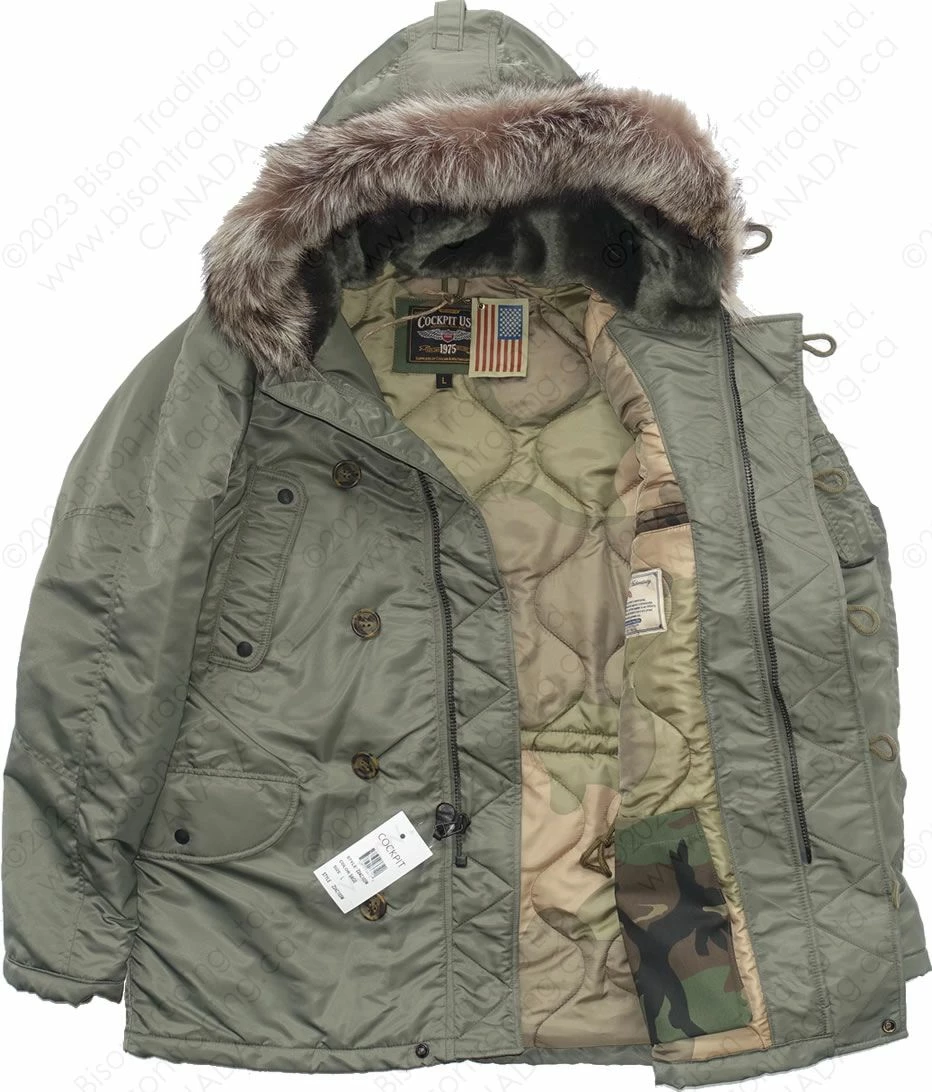 Cockpit USA Sage N3B Parka Z24C103 12 Cockpit USA Sage N3B Parka Z24C103 - Image 10