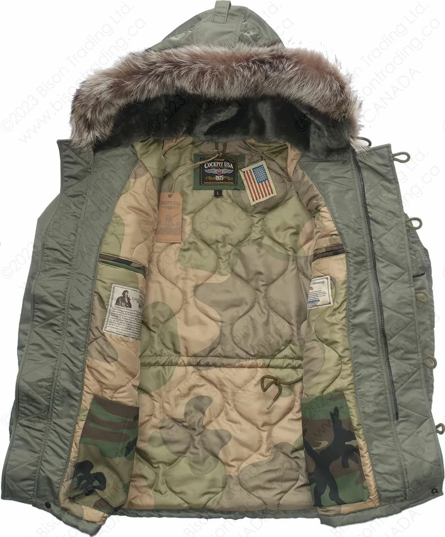 Cockpit USA Sage N3B Parka Z24C103 13 Cockpit USA Sage N3B Parka Z24C103 - Image 11