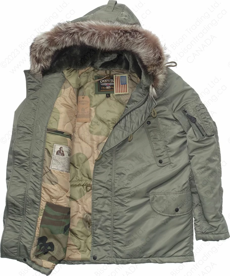 Cockpit USA Sage N3B Parka Z24C103 14 Cockpit USA Sage N3B Parka Z24C103 - Image 12
