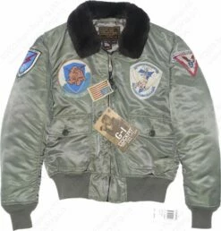 Cockpit USA G-1 US Fighter Weapons Jacket With Patches Z24E004I 24 Cockpit USA G-1 US Fighter Weapons Jacket With Patches Z24E004I -Bison Trading Shop cockpit z24e004i 44 20