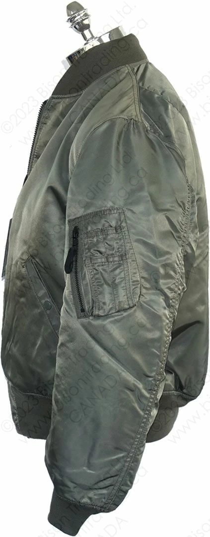 Cockpit USA Authentic MA-1 Bomber Jacket Z24J011D 4 Cockpit USA Authentic MA-1 Bomber Jacket Z24J011D - Image 2