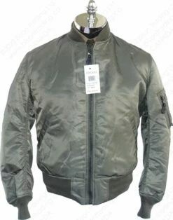 Cockpit USA Authentic MA-1 Bomber Jacket Z24J011D 26 Cockpit USA Authentic MA-1 Bomber Jacket Z24J011D -Bison Trading Shop cockpit z24j011d sage m 15