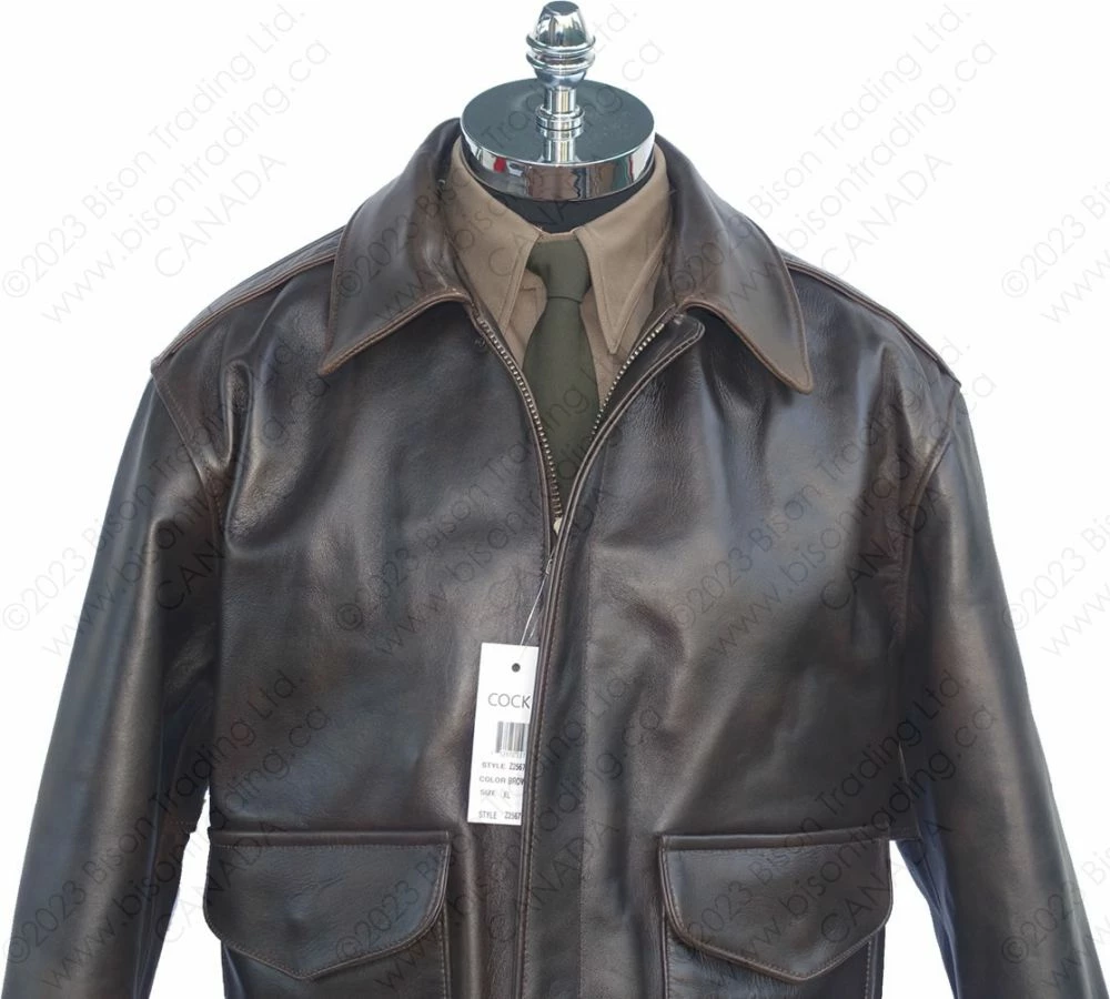 Cockpit USA Antique Lamb Jacket Z2567MM 9 Cockpit USA Antique Lamb Jacket Z2567MM - Image 7