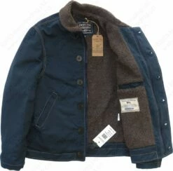 Cockpit USA N1 Bedford Cord Navy Jacket Z26X031 29 Cockpit USA N1 Bedford Cord Navy Jacket Z26X031 -Bison Trading Shop cockpit z26x031 22