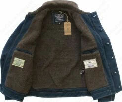 Cockpit USA N1 Bedford Cord Navy Jacket Z26X031 30 Cockpit USA N1 Bedford Cord Navy Jacket Z26X031 -Bison Trading Shop cockpit z26x031 23