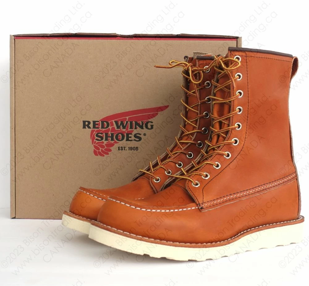 Red Wing Heritage 8-Inch Classic MOC Style No. 877 4 Red Wing Heritage 8-Inch Classic MOC Style No. 877 - Image 2