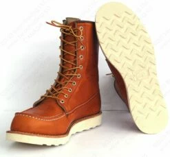 Red Wing Heritage 8-Inch Classic MOC Style No. 877 33 Red Wing Heritage 8-Inch Classic MOC Style No. 877 -Bison Trading Shop redwing 877 22n 22