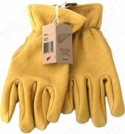 Red Wing Heritage Yellow Buckskin Leather - Unlined Glove Item No. 95233 13 Red Wing Heritage Yellow Buckskin Leather - Unlined Glove Item No. 95233 -Bison Trading Shop redwing 95233 12
