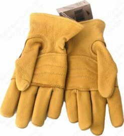 Red Wing Heritage Yellow Buckskin Leather - Unlined Glove Item No. 95233 14 Red Wing Heritage Yellow Buckskin Leather - Unlined Glove Item No. 95233 -Bison Trading Shop redwing 95233 13