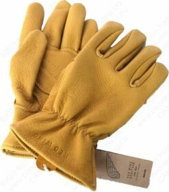Red Wing Heritage Yellow Buckskin Leather - Unlined Glove Item No. 95233 15 Red Wing Heritage Yellow Buckskin Leather - Unlined Glove Item No. 95233 -Bison Trading Shop redwing 95233 14