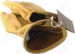 Red Wing Heritage Yellow Buckskin Leather - Unlined Glove Item No. 95233 16 Red Wing Heritage Yellow Buckskin Leather - Unlined Glove Item No. 95233 -Bison Trading Shop redwing 95233 15