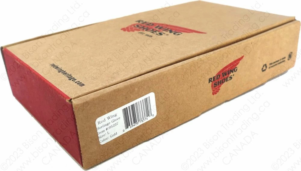 Red Wing Heritage Lined Buckskin Leather Glove Item No. 95237 6 Red Wing Heritage Lined Buckskin Leather Glove Item No. 95237 - Image 4