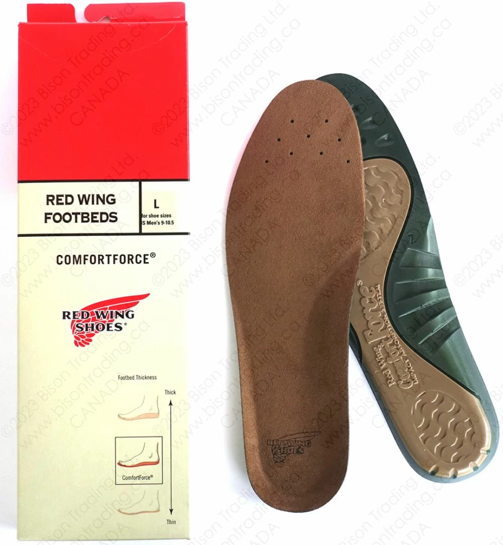 Red Wing Heritage Comfort Force Footbed Item No. 96318 3 Red Wing Heritage Comfort Force Footbed Item No. 96318
