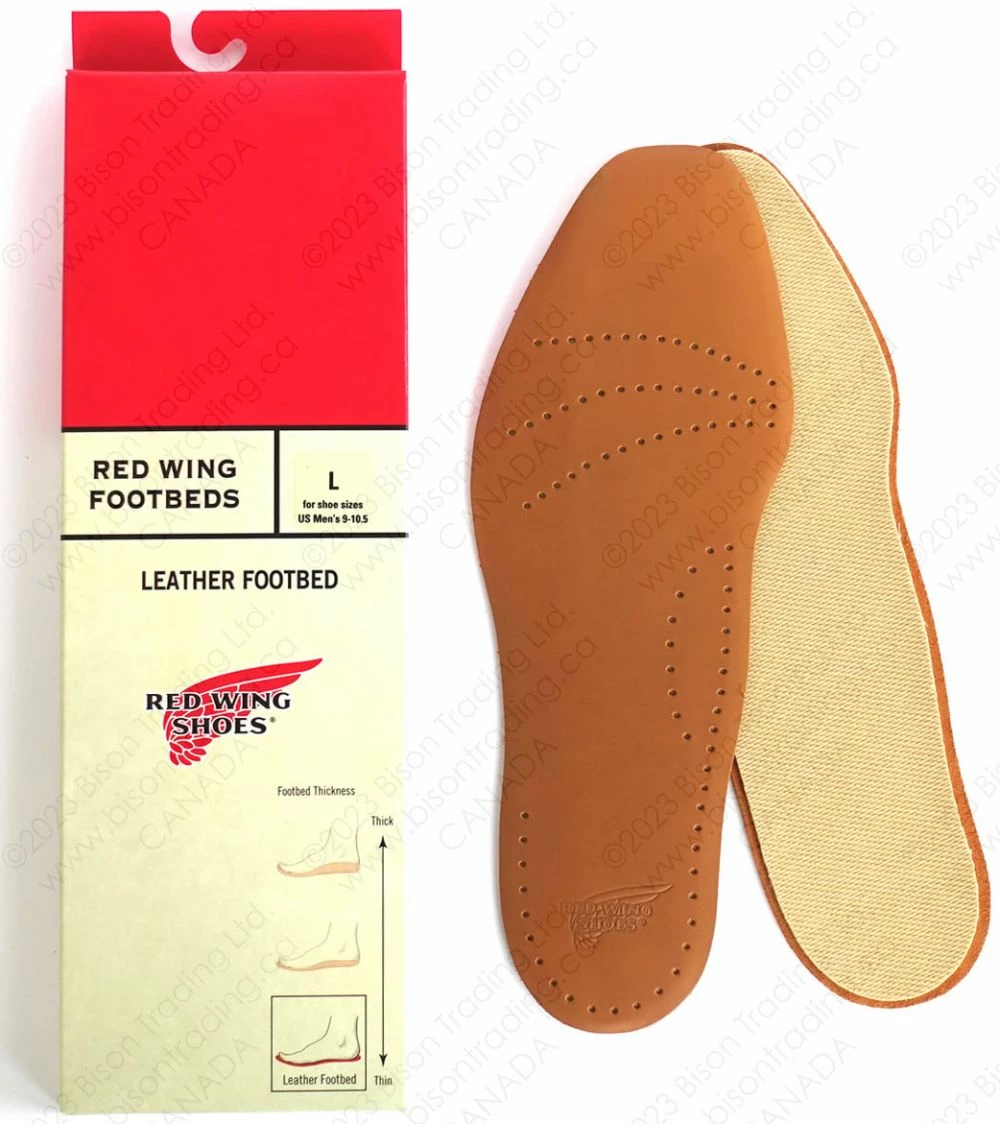 Red Wing Heritage Leather Footbed Item No. 96356 3 Red Wing Heritage Leather Footbed Item No. 96356