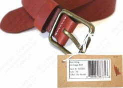 Red Wing Heritage Oro Russet Pioneer Leather - Belt Item No. 96500 12 Red Wing Heritage Oro Russet Pioneer Leather - Belt Item No. 96500 -Bison Trading Shop redwing 96500 36 12