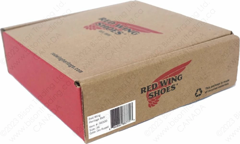 Red Wing Heritage Oro Russet Pioneer Leather - Belt Item No. 96500 9 Red Wing Heritage Oro Russet Pioneer Leather - Belt Item No. 96500 - Image 7