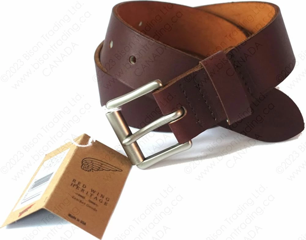 Red Wing Heritage Oro Pioneer Leather - Belt Item No. 96501 4 Red Wing Heritage Oro Pioneer Leather - Belt Item No. 96501 - Image 2