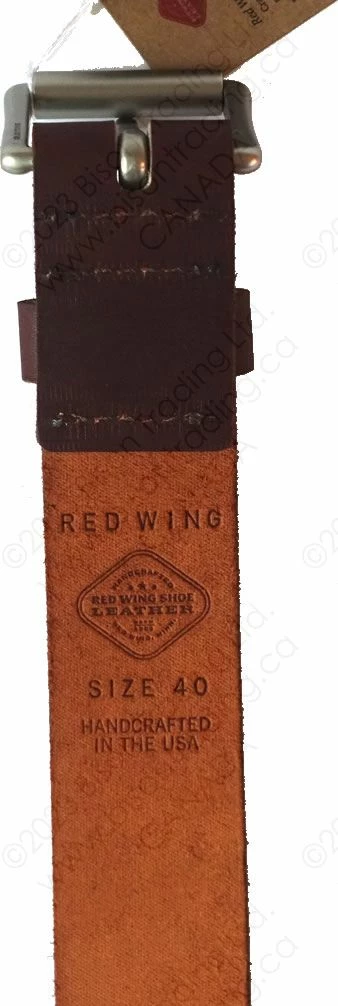 Red Wing Heritage Oro Pioneer Leather - Belt Item No. 96501 6 Red Wing Heritage Oro Pioneer Leather - Belt Item No. 96501 - Image 4