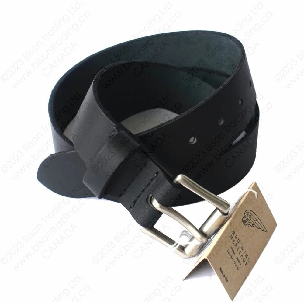 Red Wing Heritage Black Pioneer Leather - Belt Item No. 96503 5 Red Wing Heritage Black Pioneer Leather - Belt Item No. 96503 - Image 3